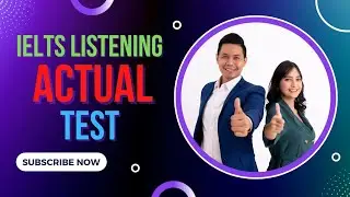 IELTS Actual Listening 2022 //   // Ielts Reality