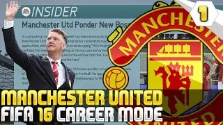 Louis Van Gaal Sacked By United! - Fifa 16 Manchester United Career Mode #01