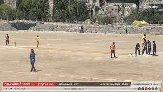 Live Cricket Match | Chanigound Sport Club vs United goma kargil | 30-Aug-23 09:49 AM | KARGIL HER&hellip;