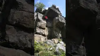 Horatio's Horror, HS 4a, at Birchen Edge #soloing #rockclimbing #gritstone #peakdistrict