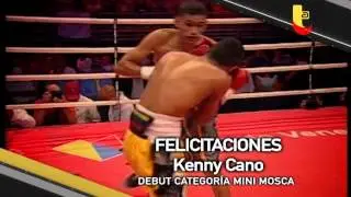 Gobierno de Aragua felicita a Kenny Cano por su debut victorioso como boxeador
