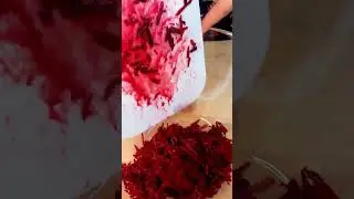 Beetroot/Cabbage salad with sweet dressing