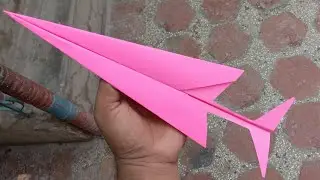 How to Make The Most Powerful Paper Airplane | How To Make Paper Planes that fly far and fast