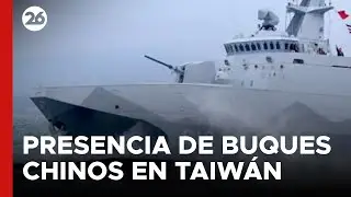 Taiwán moviliza barcos patrulleros ante la presencia de buques chinos cerca de la isla