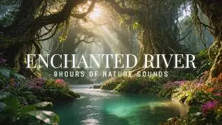 9 Hours of Enchanted River | 4K UHD Nature Sounds | Sleep & Relaxation Ambience