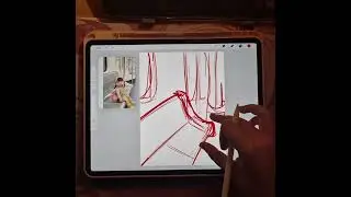 Ipad drawing ASMR