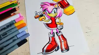Amy Rose Drawing