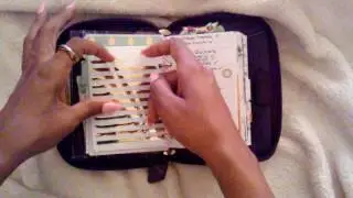 Pocket Zip Filofax Flip Through/2017