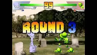 MUGEN Request #3 BATTLES! Roger Smith Vs VectorMan remake