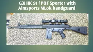 Aim Sports M Lok Modular Handguards for HK G3, HK91, POF Sporter, POF Defender and G3S