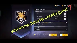 How to create a perfect gulid💪in freefire kichu's yt #tipsntricks #trending #freefire #viedo 