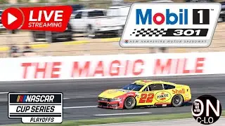 🔴MOBIL 1 301 at New Hampshire Live Nascar Cup Series. Live Commentary & Reaction Livestream