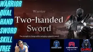 [NIGHT CROWS] Warrior Dual Handed Sword  skill tree (English Translated) #nightcrows