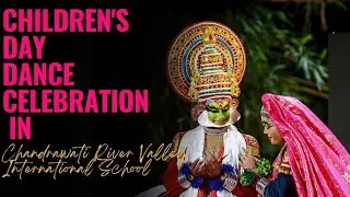 Innocence meets devotion 🌸Beautiful Radha–Krishna dance by CRVIS students on Children’s Day 💃#dance 