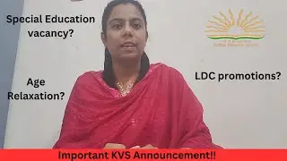 KVS Recruitment 2025: New Rules & Big Changes | New R&R.  #kvs #rr#kvs_update#kvsprt