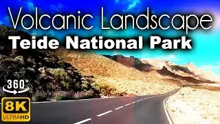 Car ride through Teide National Park, Tenerife / 360&deg; VR / 8K