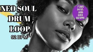 92 BPM Neo Soul Drum Loop | Jazzy Hip Hop Fusion