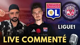 Lyon &ndash; Toulouse en direct 🎙️ | Commentaire live + mi-temps &ndash; Ligue 1 J7