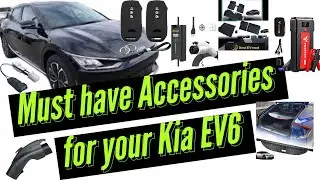 Must have Accessories for your EV #kiaev6 #ev6 #ev #accessories