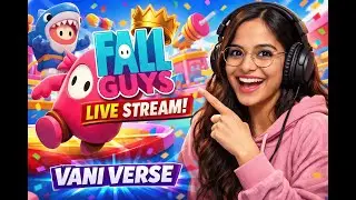 Can I Win Fall Guys LIVE? 😱 | Ultimate Chaos | Vani Verse