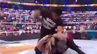 Roman reigns vs The Fiend  vs Braun stroman