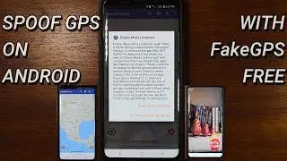 Spoof GPS on Android with Fake GPS GO Location Spoofer Free