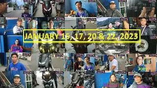 Jan. 16, 17, 20 & 22, 2023 napaka solid 4 days grind