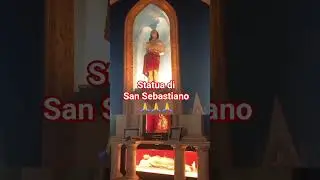 Statua di San Sebastiano🙏🙏🙏#SanSebastiano#20Gennaio