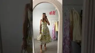 H&M - Summer dress 💛🍋 #hm #ootd  #summerfashion