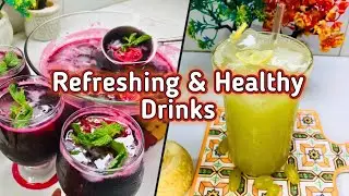 Healthy Morning Juices | Immune Boosting Summer Drinks | Grapes Juice | Beetroot Juice | Fresh Juice