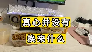 凌晨12点 福建泉州北峰工业区 南昌拌粉 扬州炒饭 到店自提 简单点评 有时候真诚的分享并没有换来任何好处 反而观众在熟悉后造谣抹黑  Late-night snack and talk