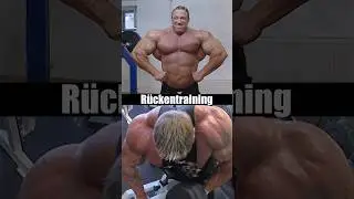 Markus R&uuml;hl R&uuml;ckentraining & Posen!! #bodybuilding #motivation #germany