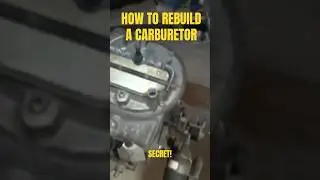 Secret Carburetor rebuilding Technique #mechanic #cars #automobile #ford #rebuild #replace #efi #diy