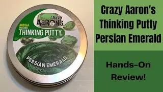 Crazy Aaron's Thinking Putty MEGA Persian Emerald - ONE POUND OF PUTTY!