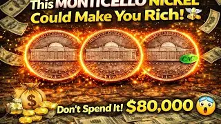 Top 10 High-Value Jefferson Nickels Every Collector Should Know! Numismatics coins🤯