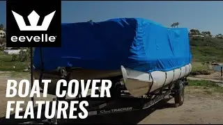 Eevelle | Exploring the Pontoon Boat Cover - Windstorm Elite - Sunflair