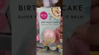 EOS Birthday Cake Lip 💋 Balm!! #satisfying #short #amazing #lipbalm #yearofyou #asmr #viral