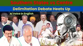 Southern States vs Centre | Delimitation Debate Heats Up | MK Stalin Leads Protest | AI Voice
