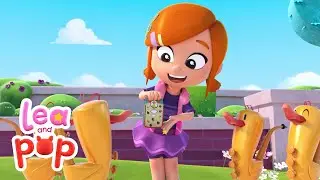 Five Little Ducks + Down by the Bay | Baby Songs with Lea and Pop