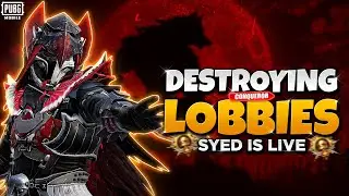 Road to CONQUEROR 🏆 PUBG Mobile LIVE | Intense Ranked Push
