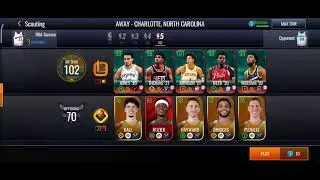 Full NBA Summer League team gameplay in NBA Live Mobile S6!