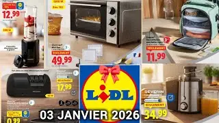 ✨ Lidl Arrivage de la Semaine 3 JANVIER 2026 ✨ Cuisine Maison & Décoration Textile 