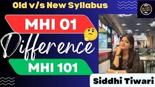 MHI 01 or MHI 101 Difference?? IGNOU MA History First Year #ignoumahistoryclasses #historyedupoint