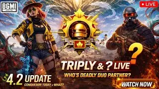 4.2 New Update BGMI LIVE 💛KANNADA ❤️|ಮಂಡ್ಯ ಹುಡುಗ  ಕನ್ನಡಿಗ TRIPLY IS ಲೈವ್ #bgmilivekannada