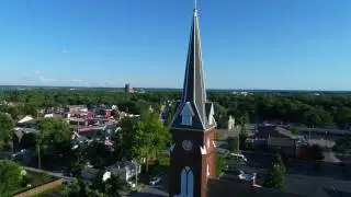Aerial View of Immanuel Lutheran Church and School St. Charles Mo