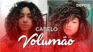 COMO DEIXAR O CABELO COM VOLUMÃO - LORE SOUZA