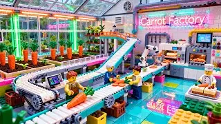 От сада к идеальному морковному торту из LEGO &bull; Вырасти сад из LEGO &bull; Покадровая анимация