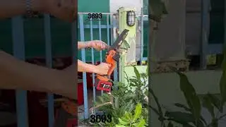 Tigron 8-inch electric chainsaw #8inchchainsaw #TigronChainsaw #BatteryPoweredElectricChainsaw #T...