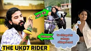 Savya kc Angry on uk07 rider 🤬|| The UK07 Rider poked on Savya..||