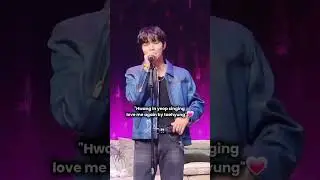 The way Hwang's voice suits the song so much...😇💗#btsshorts #tae #hwanginyeop #lajibolala